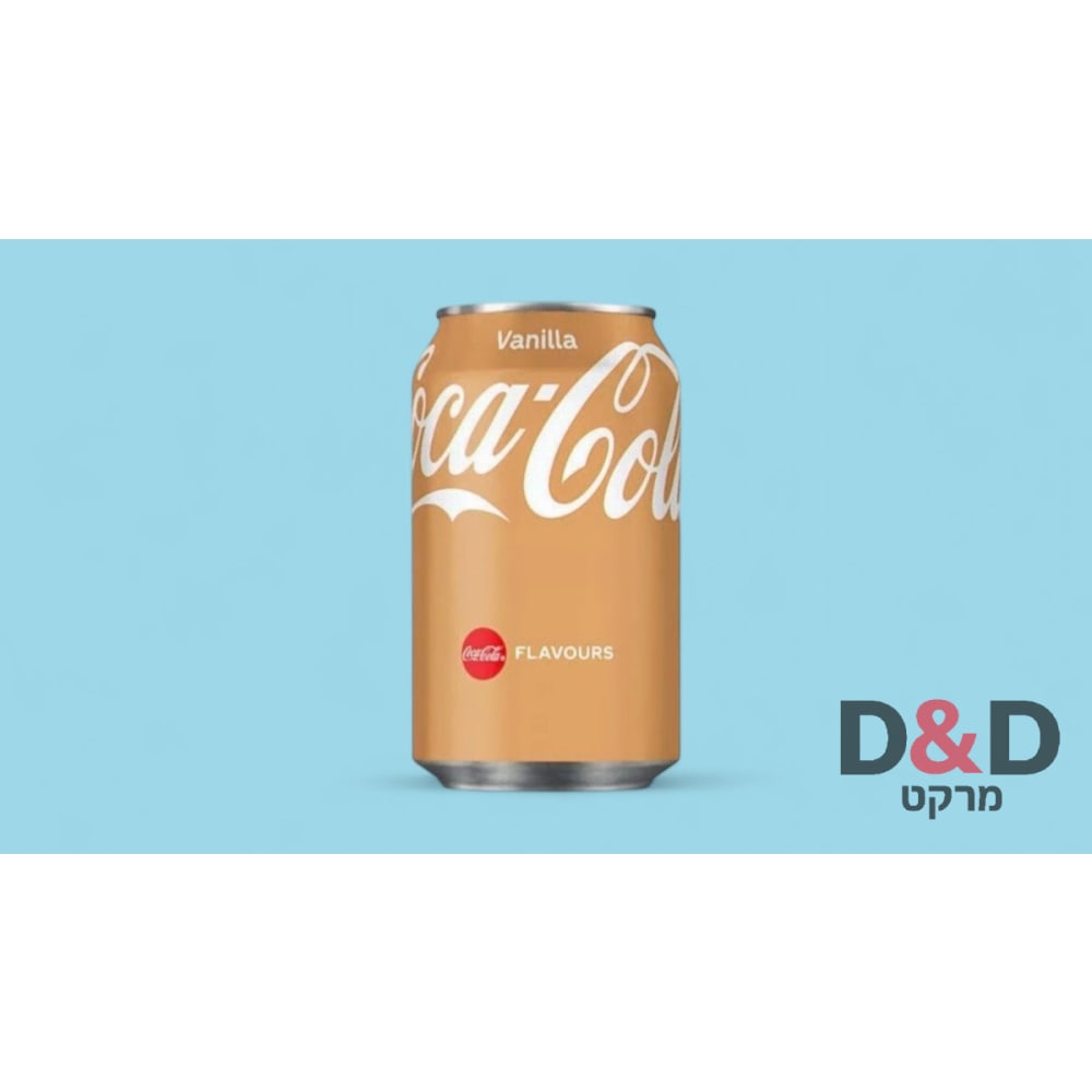 פחית קולה קרם ונילה תוצרת חול