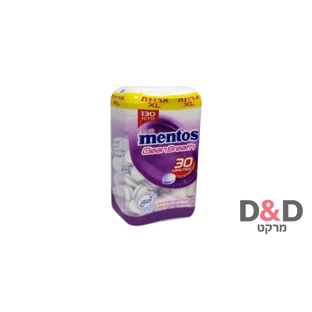 סוכריות מנטוס clean breathe | 90 גר
