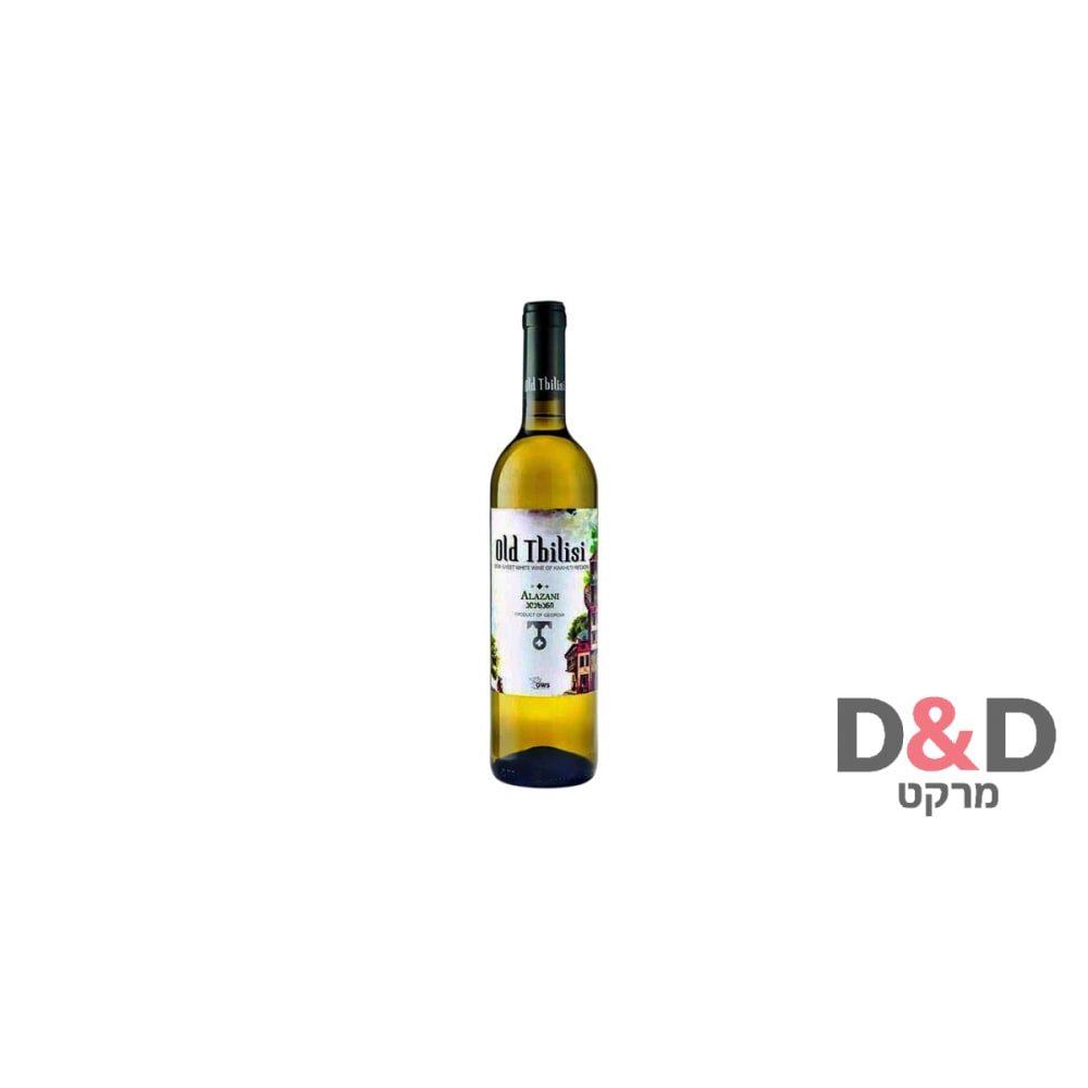 יין גאורגי אלזני לבן חצי מתוק=OLD TBILISI