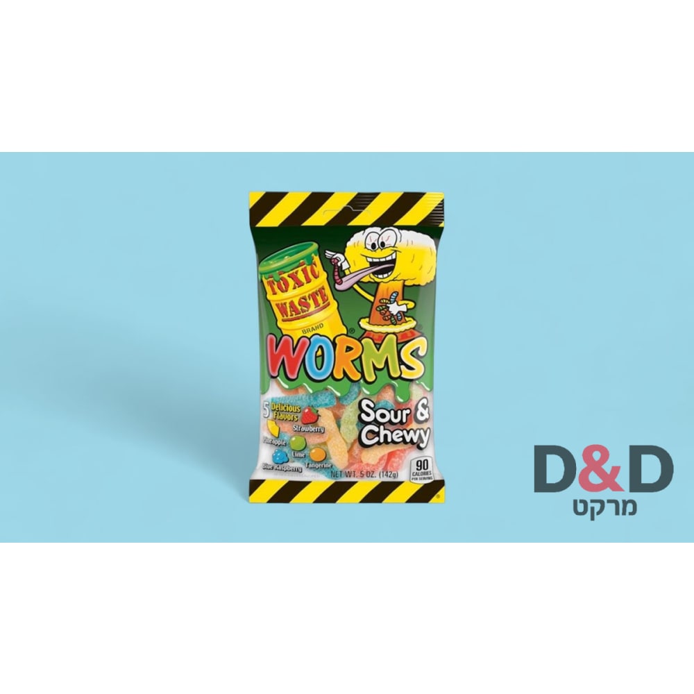 TOXIC=סוכריות גומי חמוצות