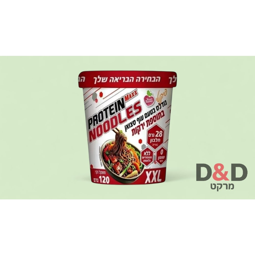 חלבון נודלס בטעם עוף סצ'ואן