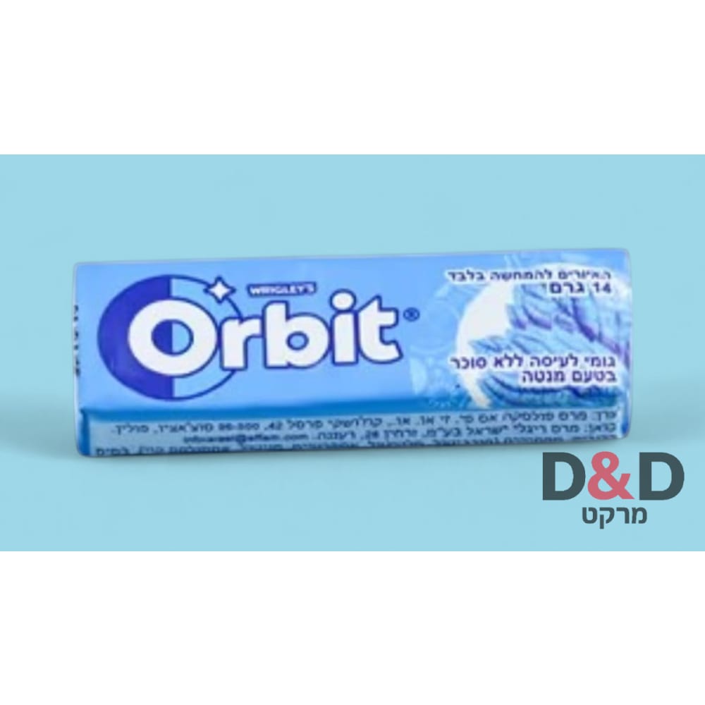 Orbit | גומי למסטיק בטעם נענע עדינה