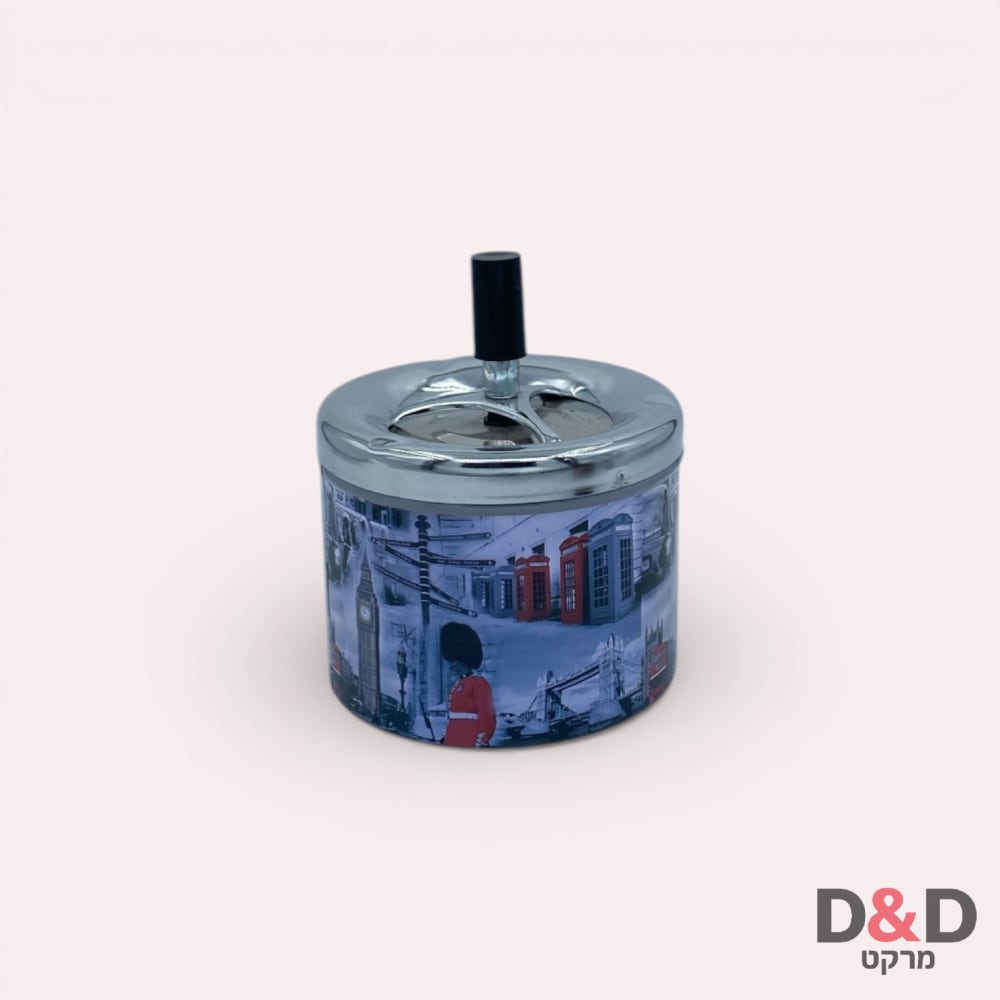 מאפרת – מסתובבת גדולה + פח