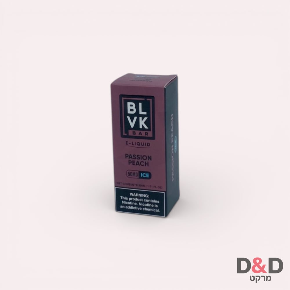 BLVK | PASSION PEACH | אפרסק פסיפלורה