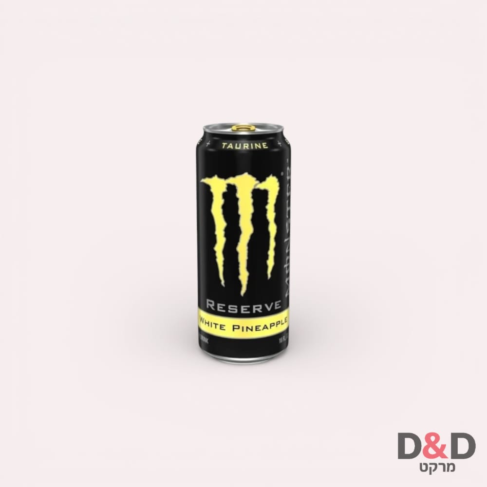 Monster White Pineapple=מונסטר בטעם אננס לבן