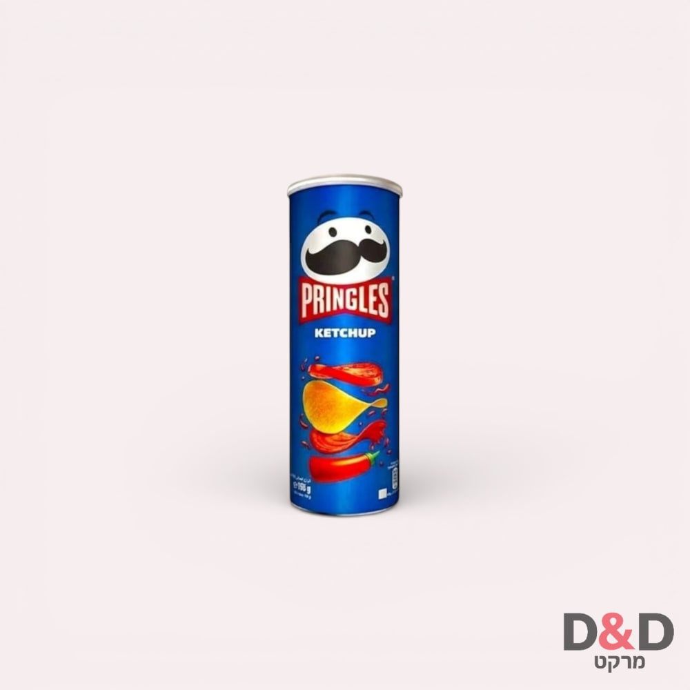 פרינלגס בטעם קטשופ = PRINGLES KETCHUP