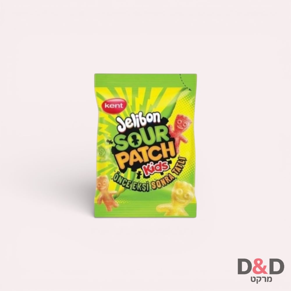 JELIBON SOUR PATCH=סוכריות גומי בטעם פירות טרופי חמוץ