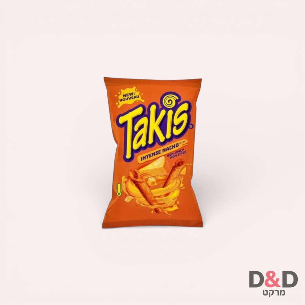 טאקיס נאצו' עם גבינה = TAKIS INTENSE NACHO