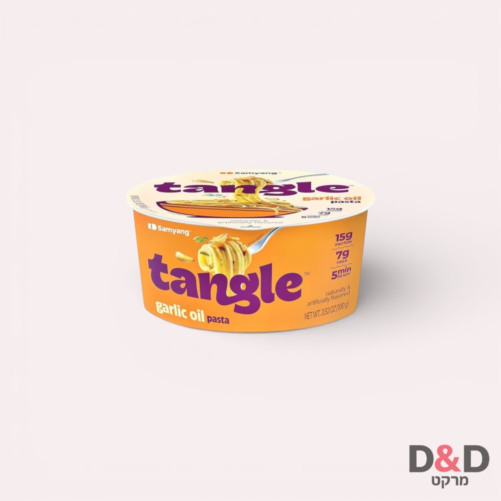 Samyang Tangle Garlic Oil Pasta Bowl=נודלס שום פלפל צ'ילי שמן זית