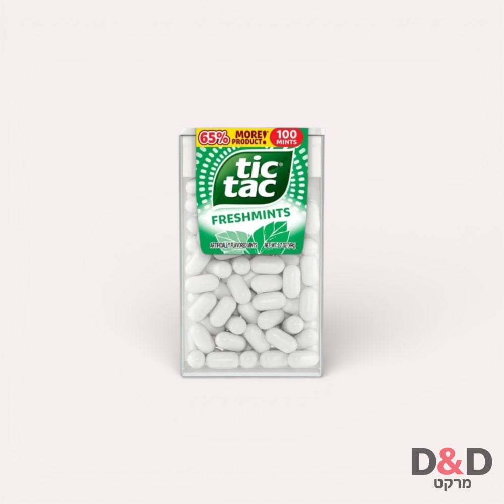 סוכריות TIC TAC-בטעם מנטה