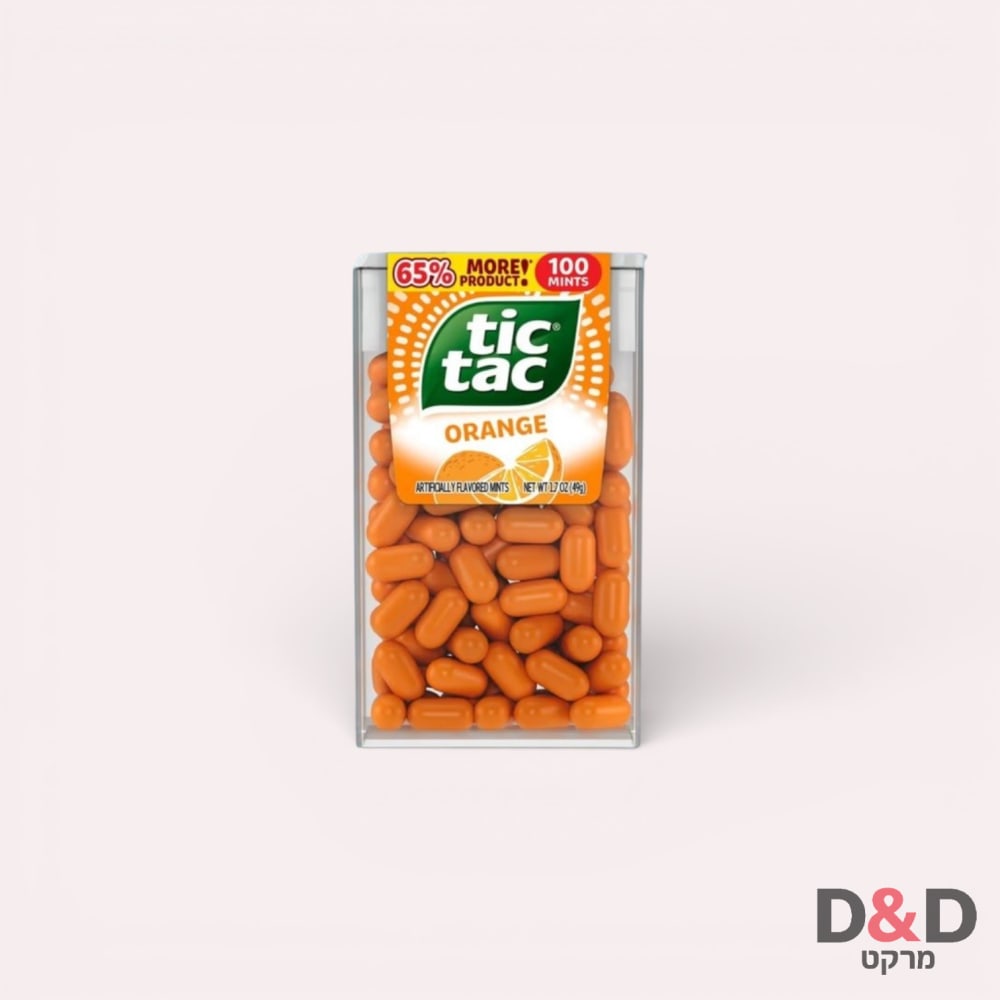 Tic Tac | סוכריות בטעם תפוז