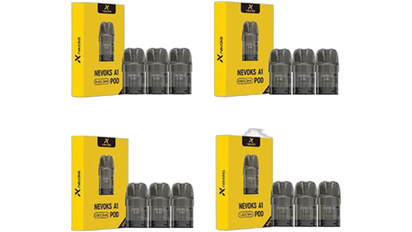NEVOKS A1 POD | 0.4Ω / 3ml | 3 יחידות