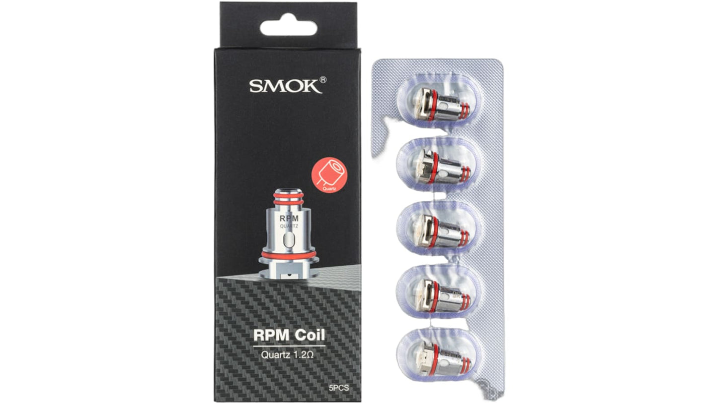 SMOK | RPM Coil | Quartz 1.2Ω | 5 יחידות