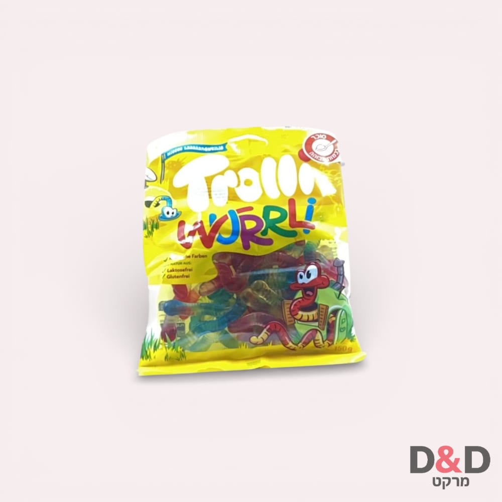 TRolli Wurrli=סוכריות גומי נחשים