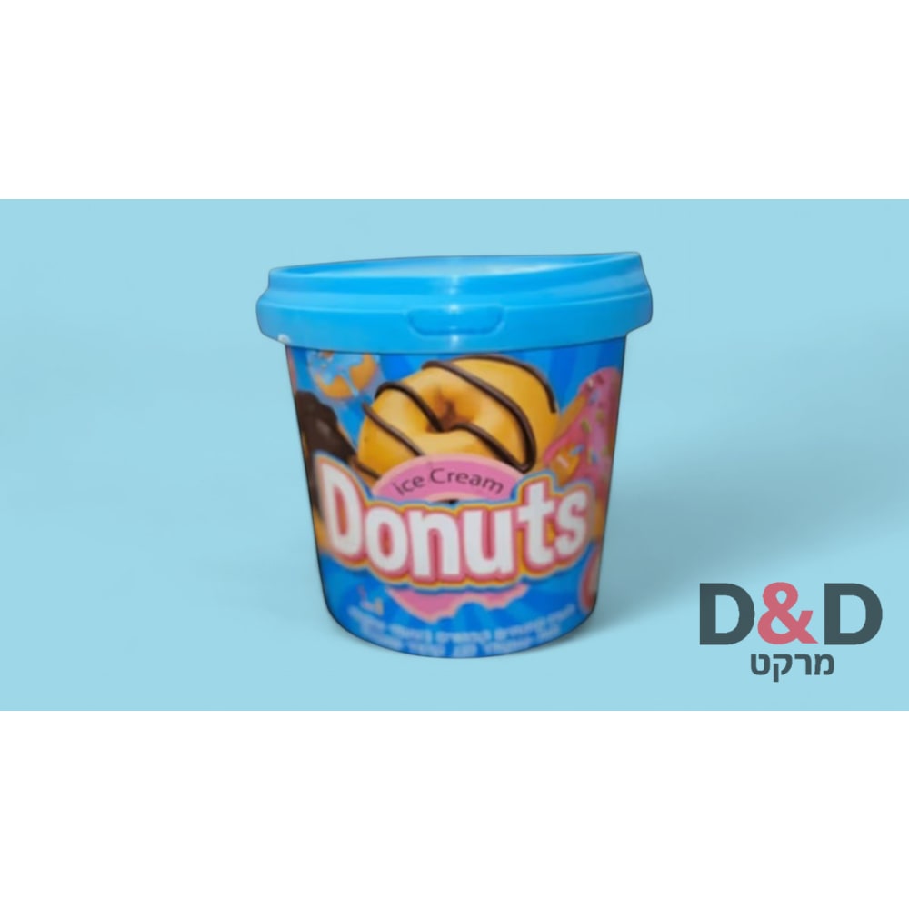 גלידה דונאטס = קינוח קפוא =DONUTS