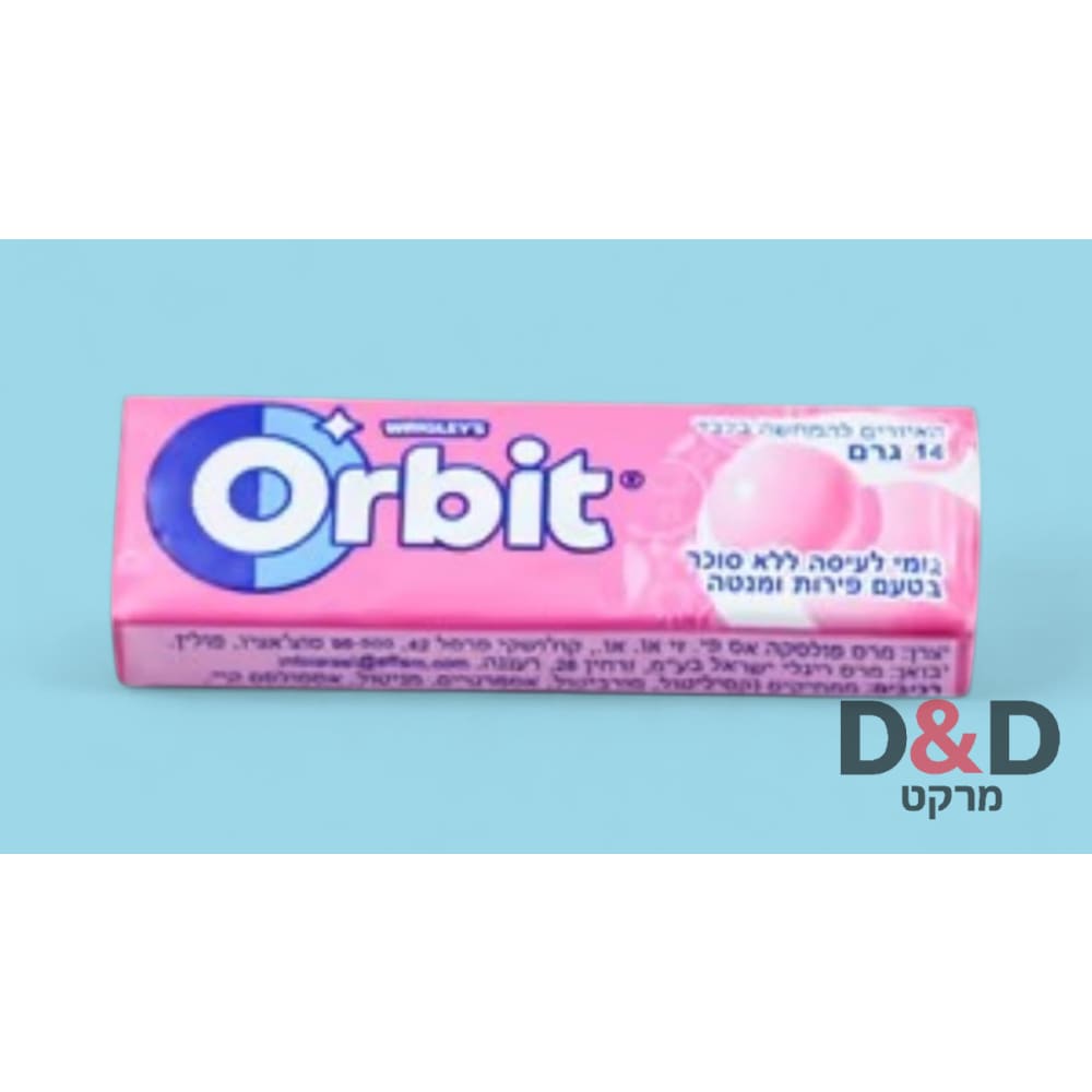 Orbit | גומי למסטיק בטעם פירות