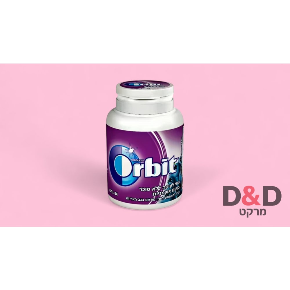 Orbit | גומי למסטיק בטעם אוכמניות