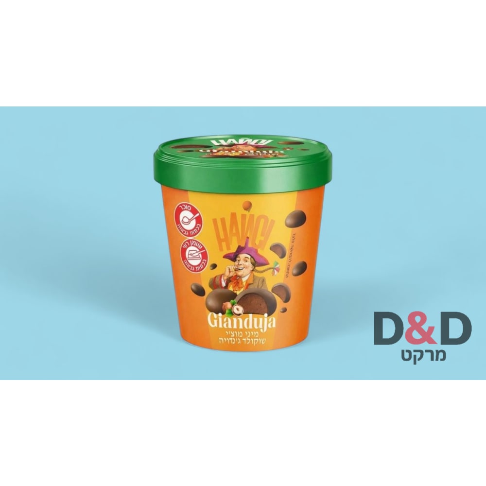 Gianduja מיני מוצי שוקולד