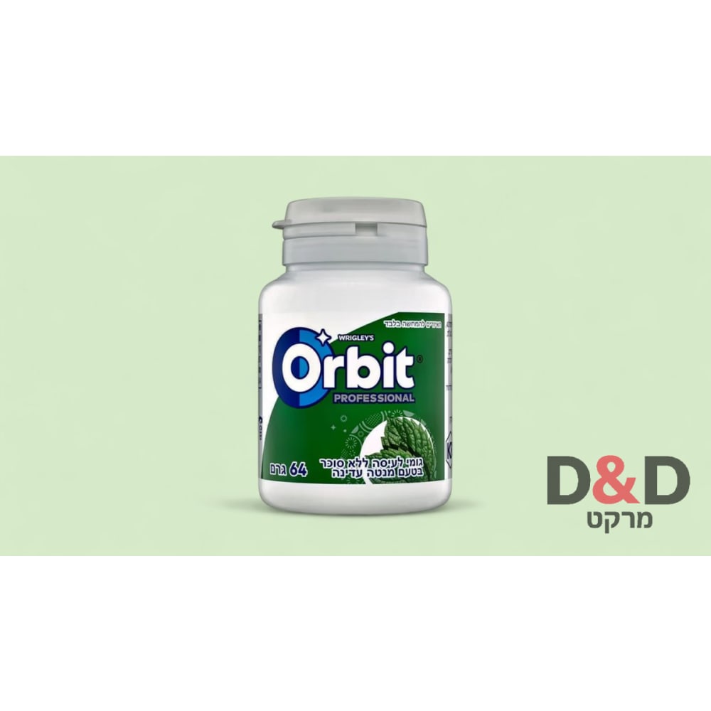 Orbit | גומי למסטיק בטעם מנטה עדינה