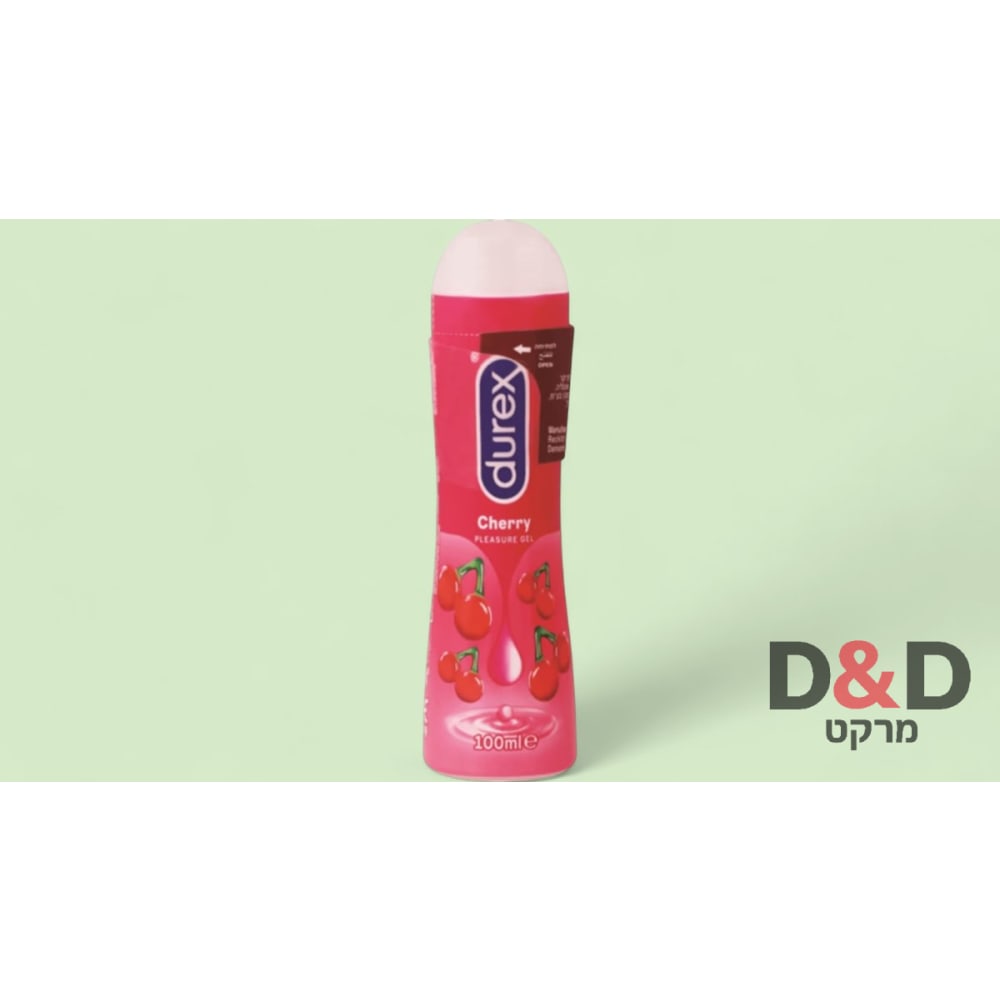 Durex | Cherry Pleasure Gel | ג'ל עונג דובדבן | 100מל