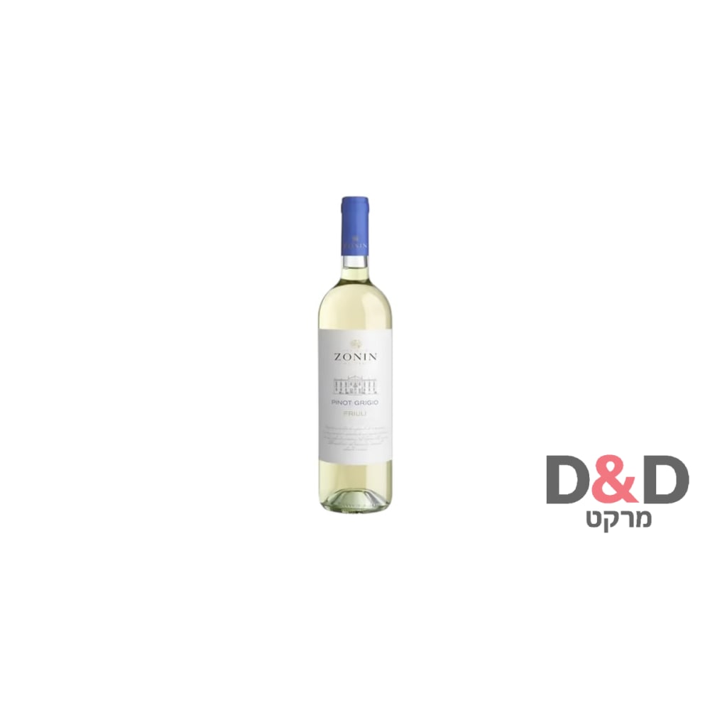 ZONIN= יין לבן =תוצרת איטליה
