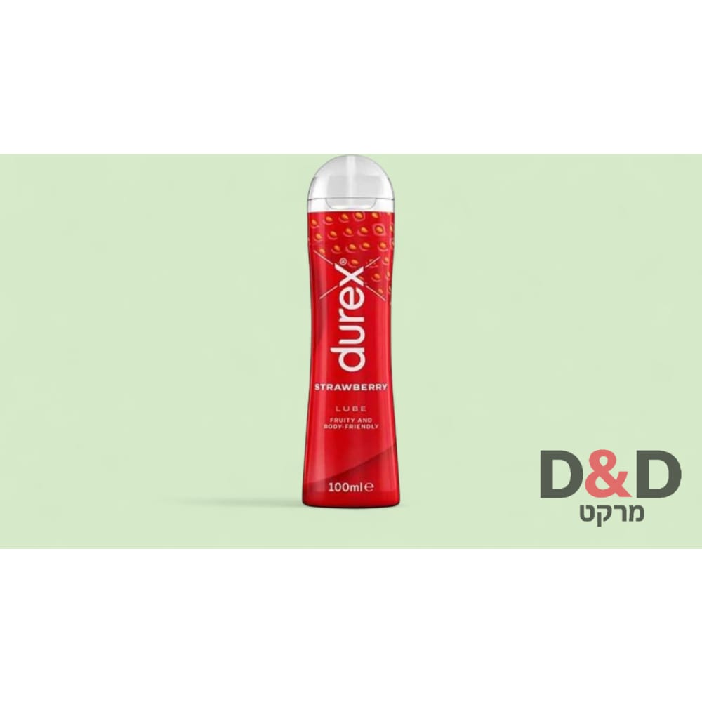 Durex | ג'ל עונג תות | Strawberry Pleasure Gel | 100ml