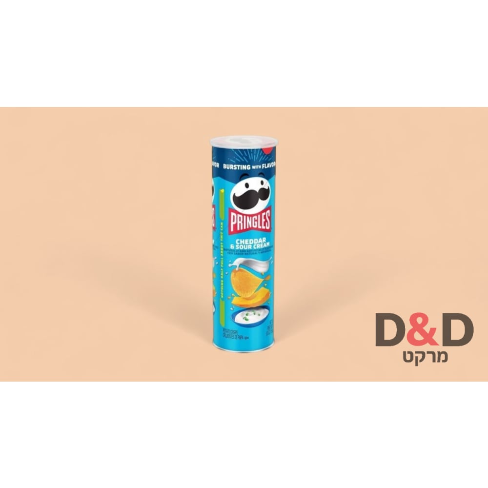 Pringles =פרינגלס גבינת צ’דר שמנת