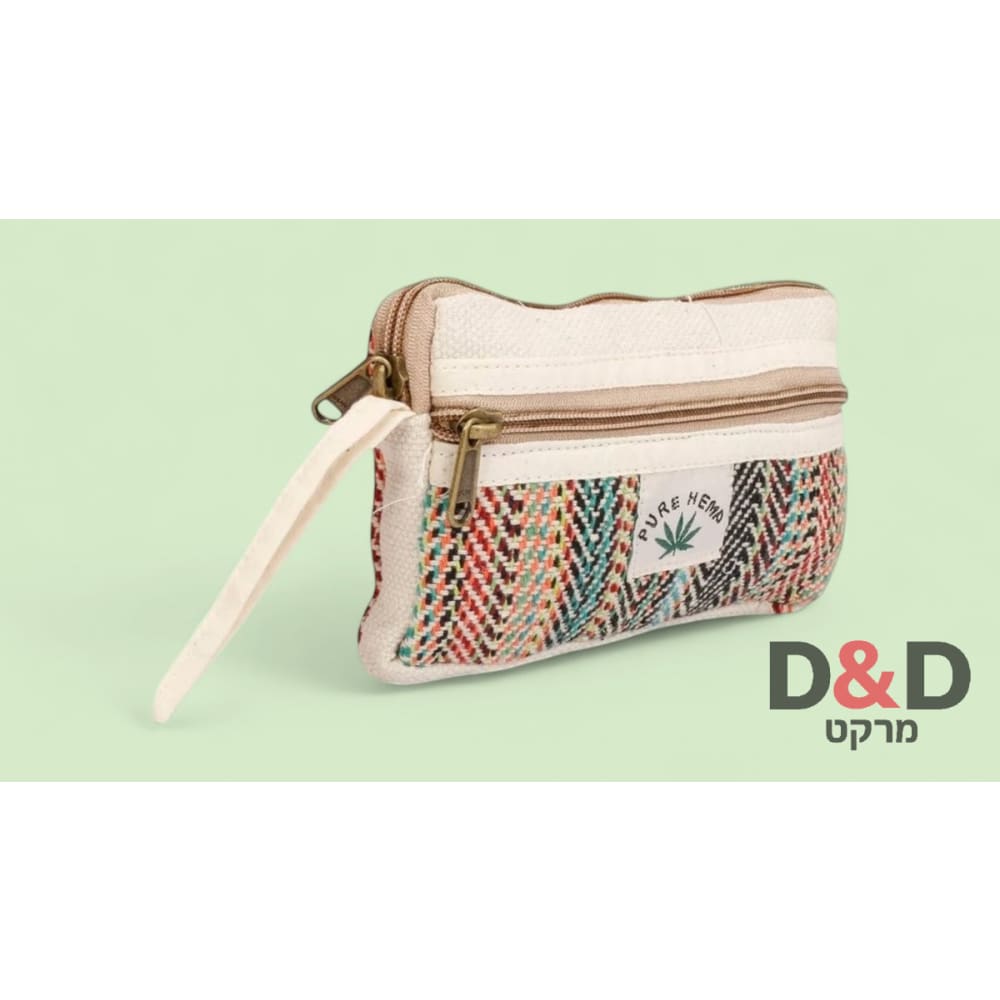 פאוץ' המפ קנבוס= גדול=תמונה להמחשה בלבד