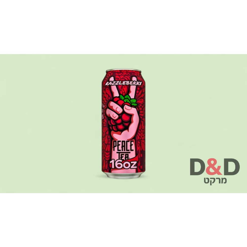 פחית תה בטעם פטל | Peace Tea Razzleberry