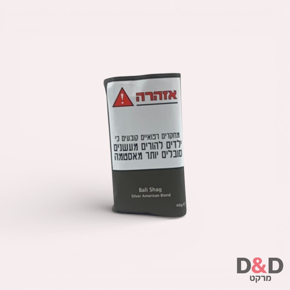 טבק | באלי שג סילבר | Bali Shag Silver