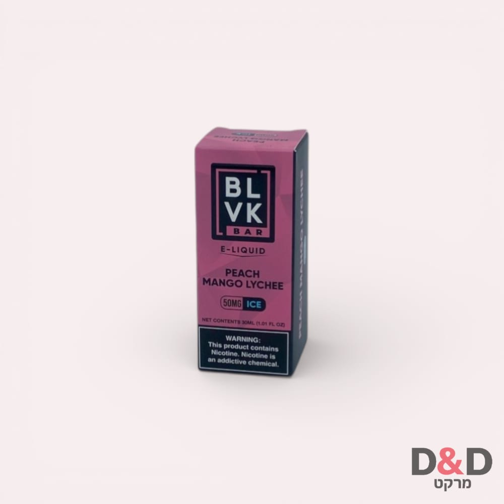 BLVK | PEACH MANGO LYCHEE | אפרסק מנגו ליצי