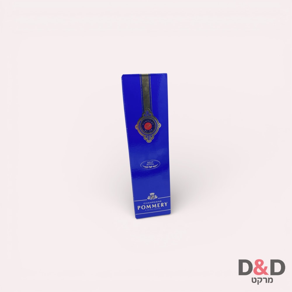 פומרי ברוט  שמפניה=Pommery Brut Royal Gift Box=תוצרת צרפת