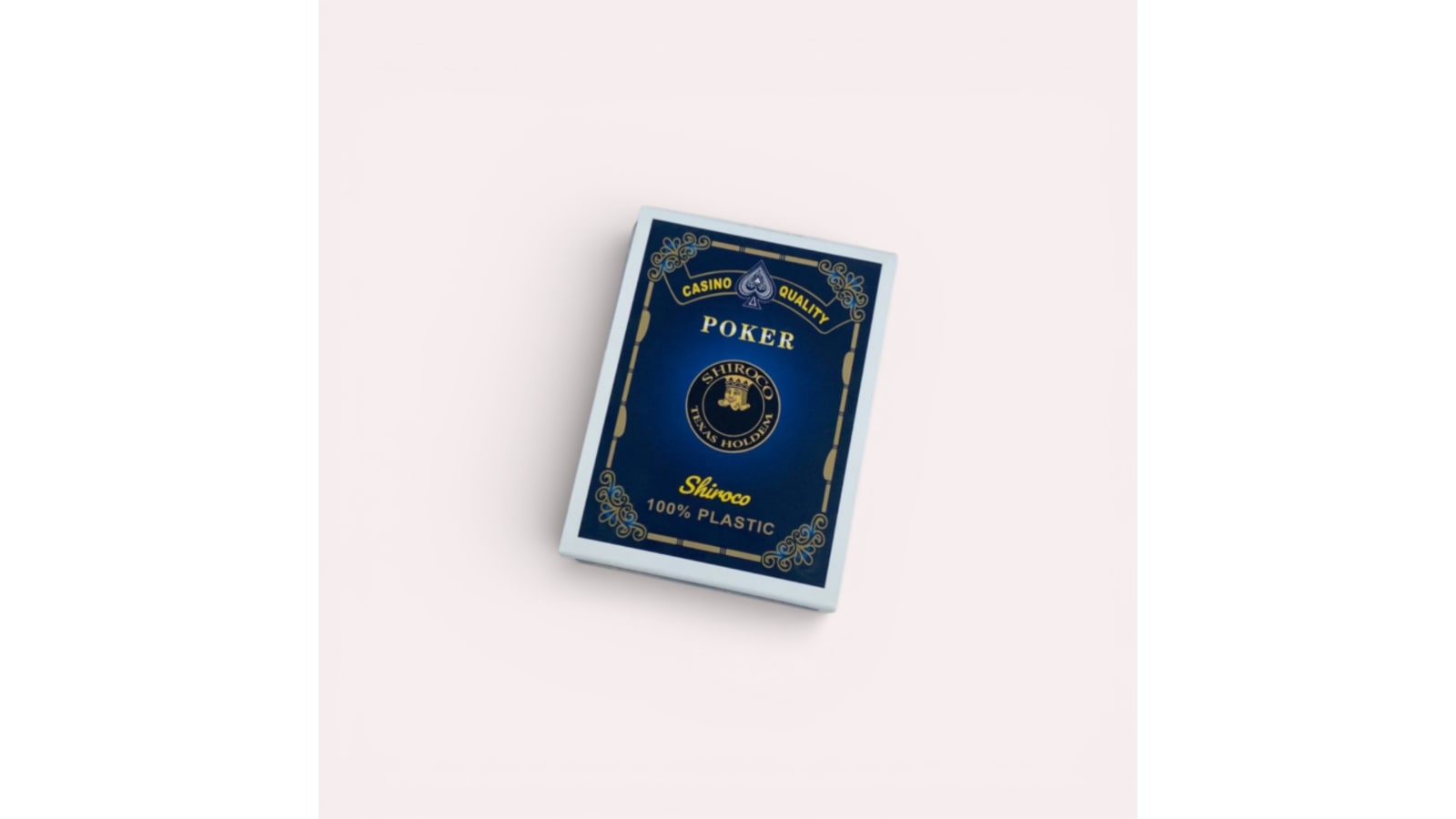 קלפים – שירוקו – פוקר מקצועי – 1 יח' | Shiroco | פלסטיק100%