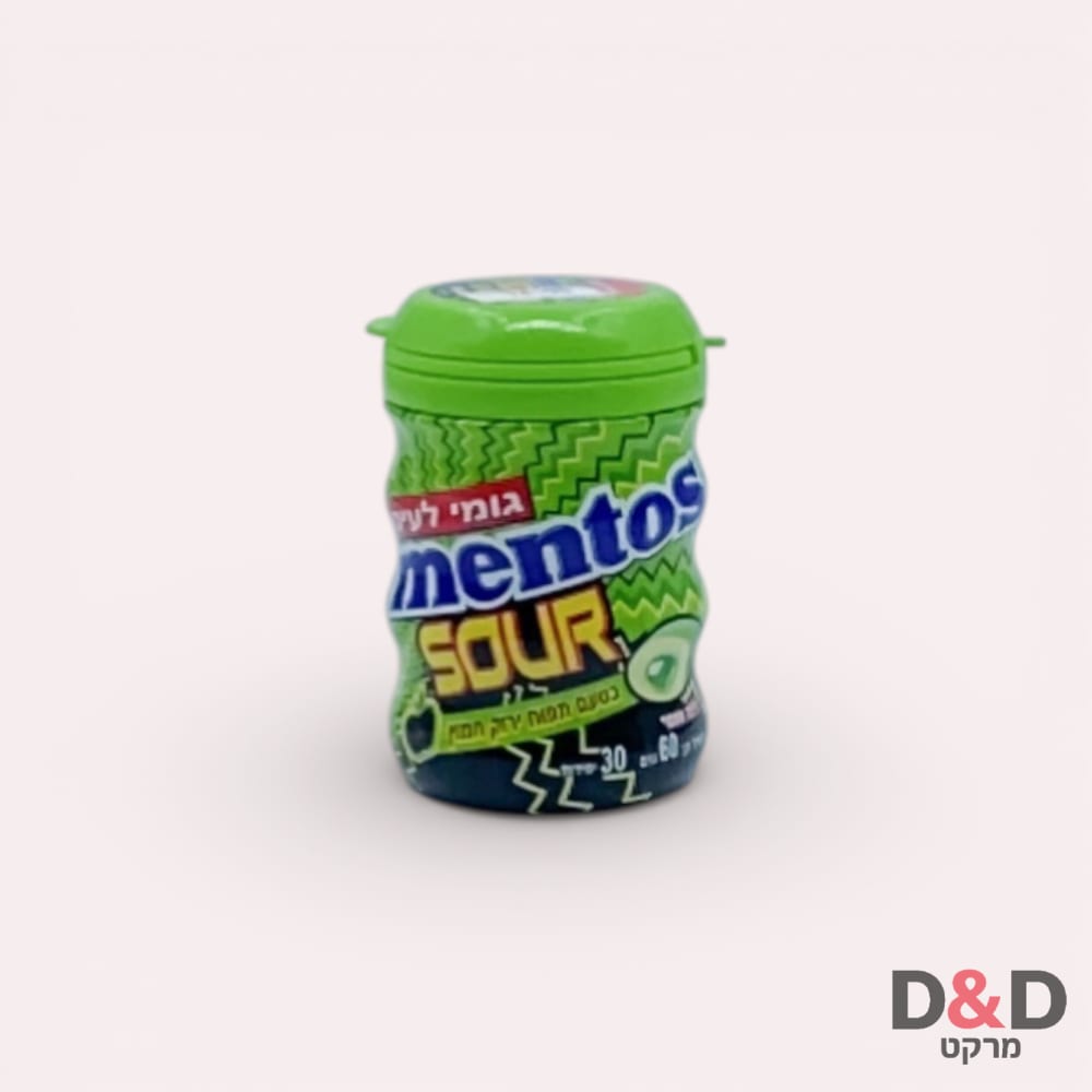 מסטיק מנטוס בטעם תפוח ירוק חמוץ - MENTOS SOUR