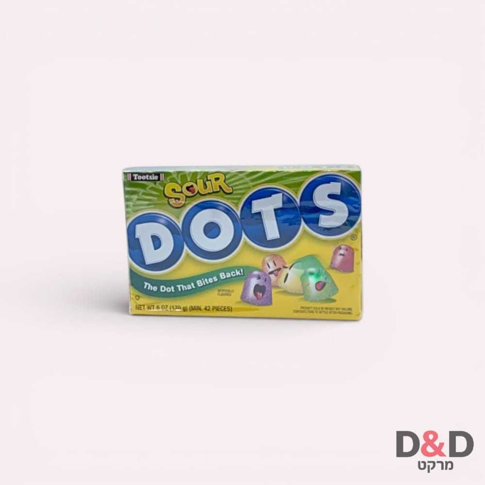 DOTS Sour-סוכריות גומי חמוצות