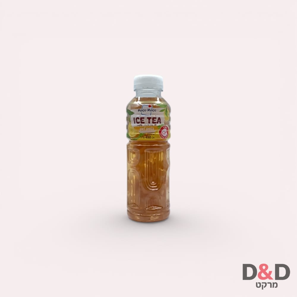 Mogu Mogu Ice Tea = בטעם לימון עם קוביות ג'לי קוקוס =450 מ"ל