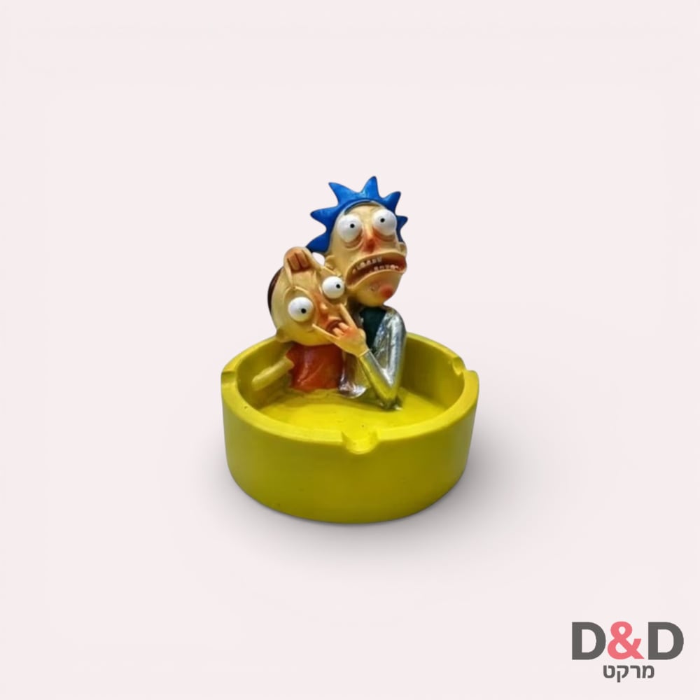 מאפרת – ריק סנצ׳ז פסלון – Rick Statue Ashtray