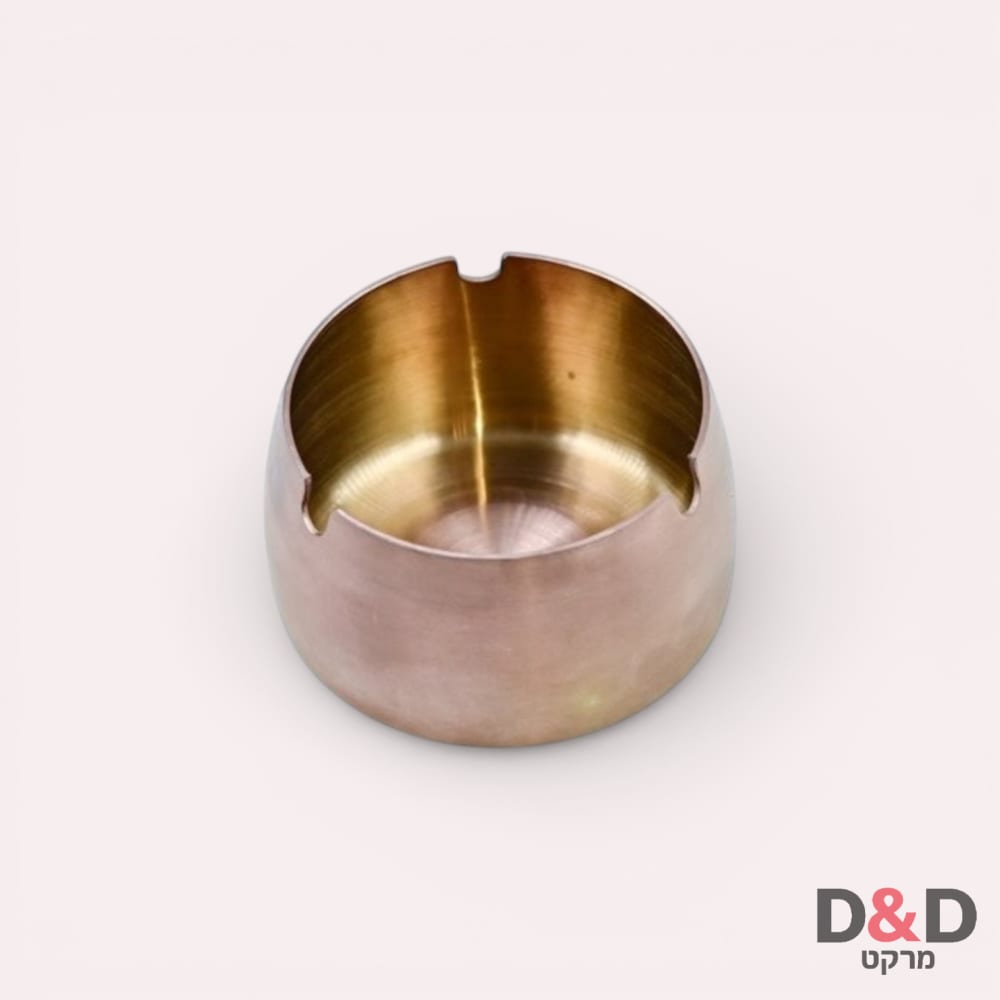 מאפרת אלומיניום ענק צבע זהב =gold