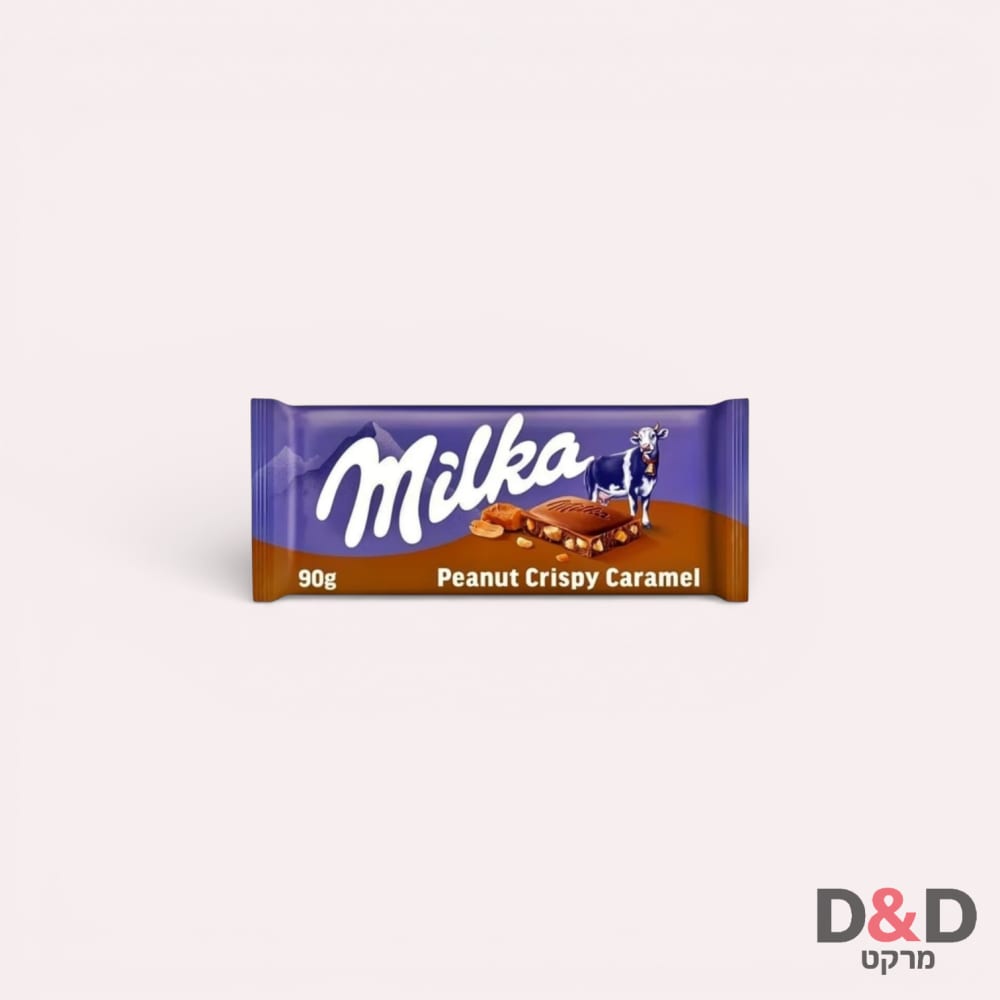 מילקה עם חתיכות קרמל | Daim