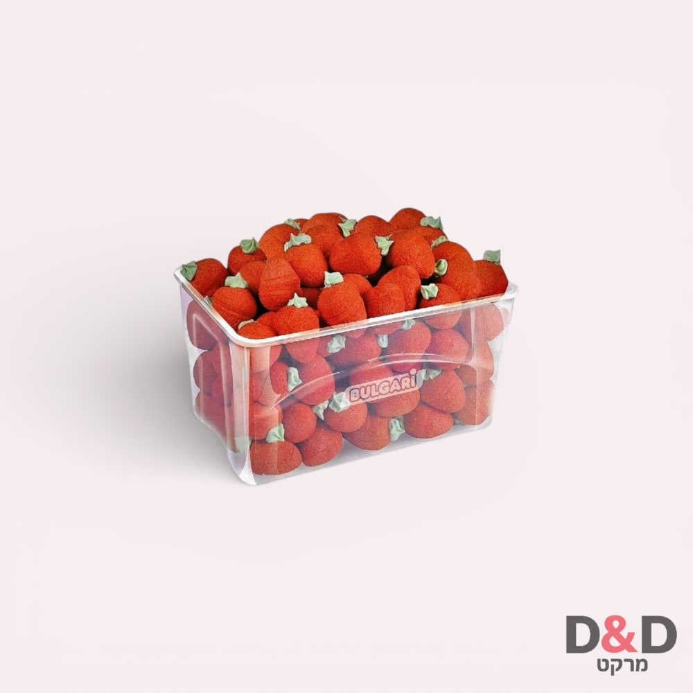 גומי תות גדול בלי סוכר-1קג