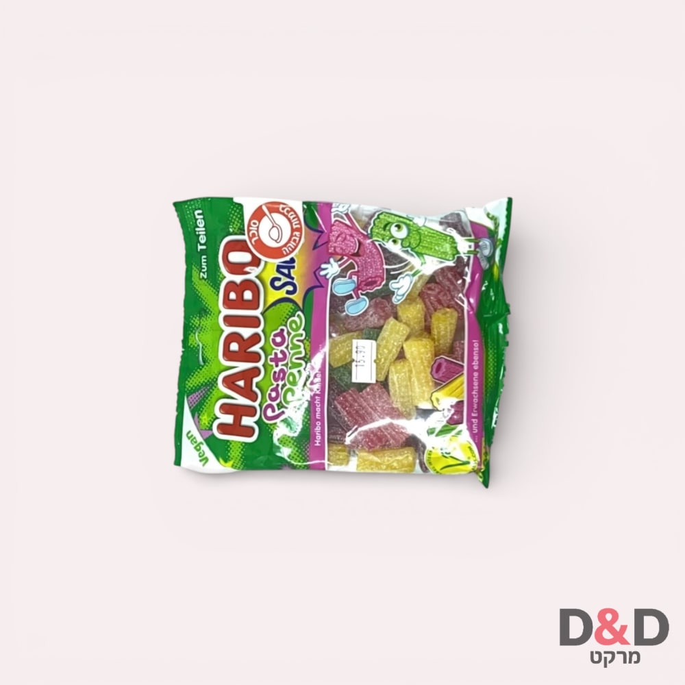 Haribo Pasta Penne=סוכריות גומי=1יח