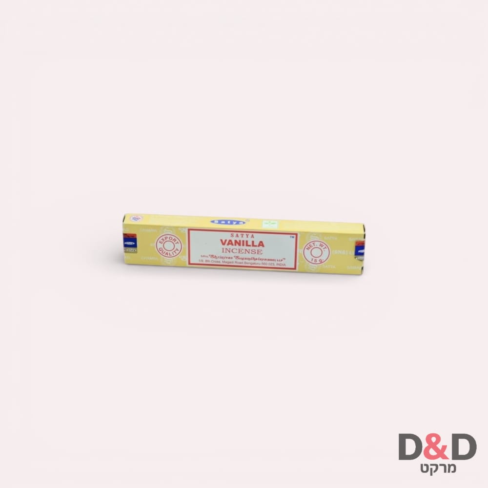 קטורת מקלות=Vanilla Incense