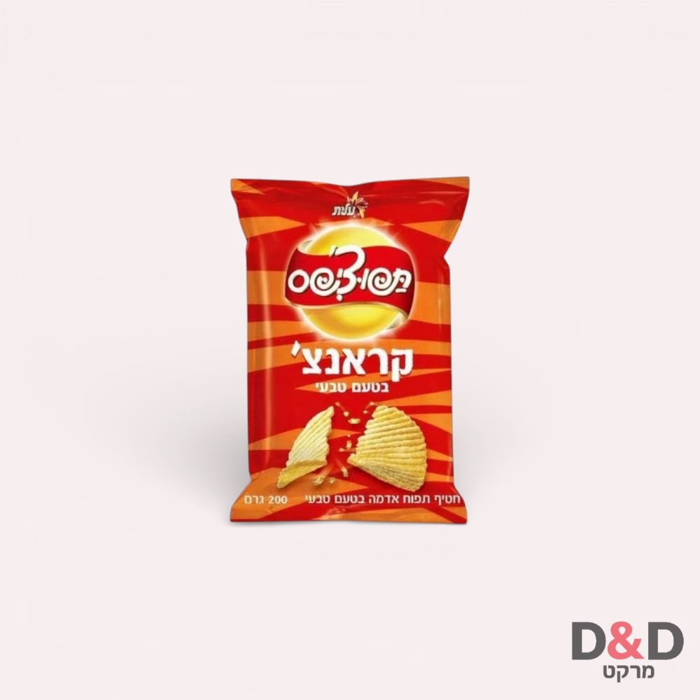 עלית | תפוצ׳יפס קראנץ טבעי גדול |