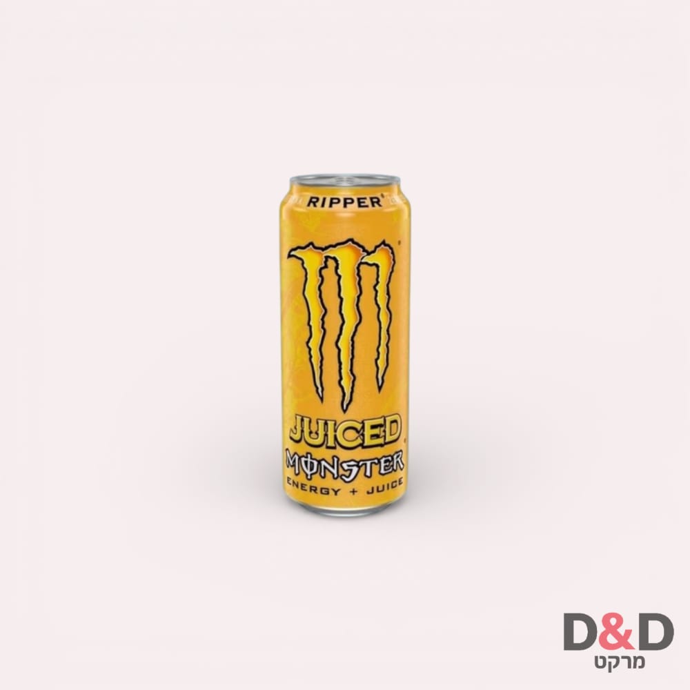 Monster Ripper=מונסטרק בטעם מיץ פירות טרופי
