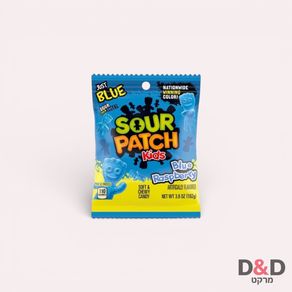 שקית-SOUR PATCH-פטל כחול
