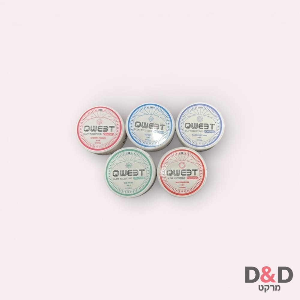 טבק לעיסה = QWEET -אוכמניות =12mg