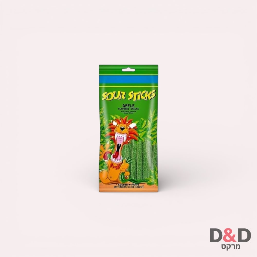 חמצוצים SOUR STICKS תפוח