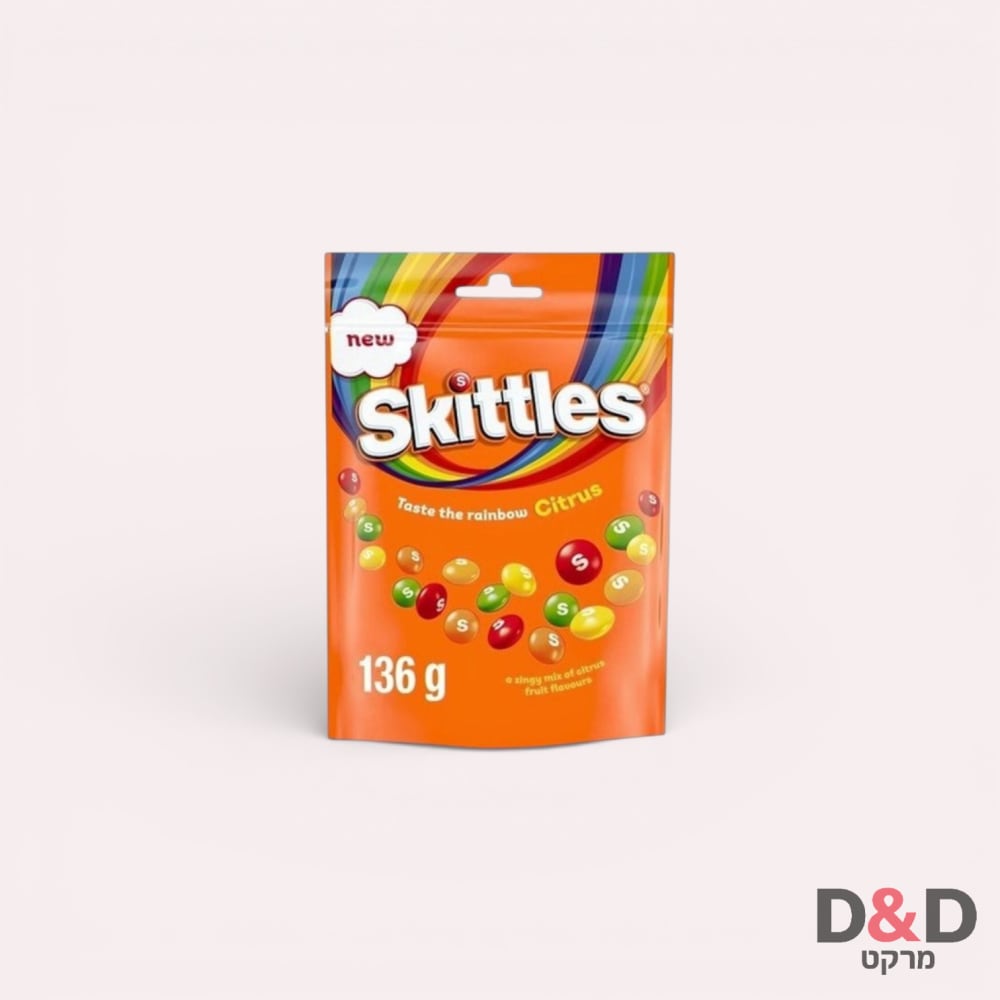 סוכריות סקיטלס בטעם פירות הדרים