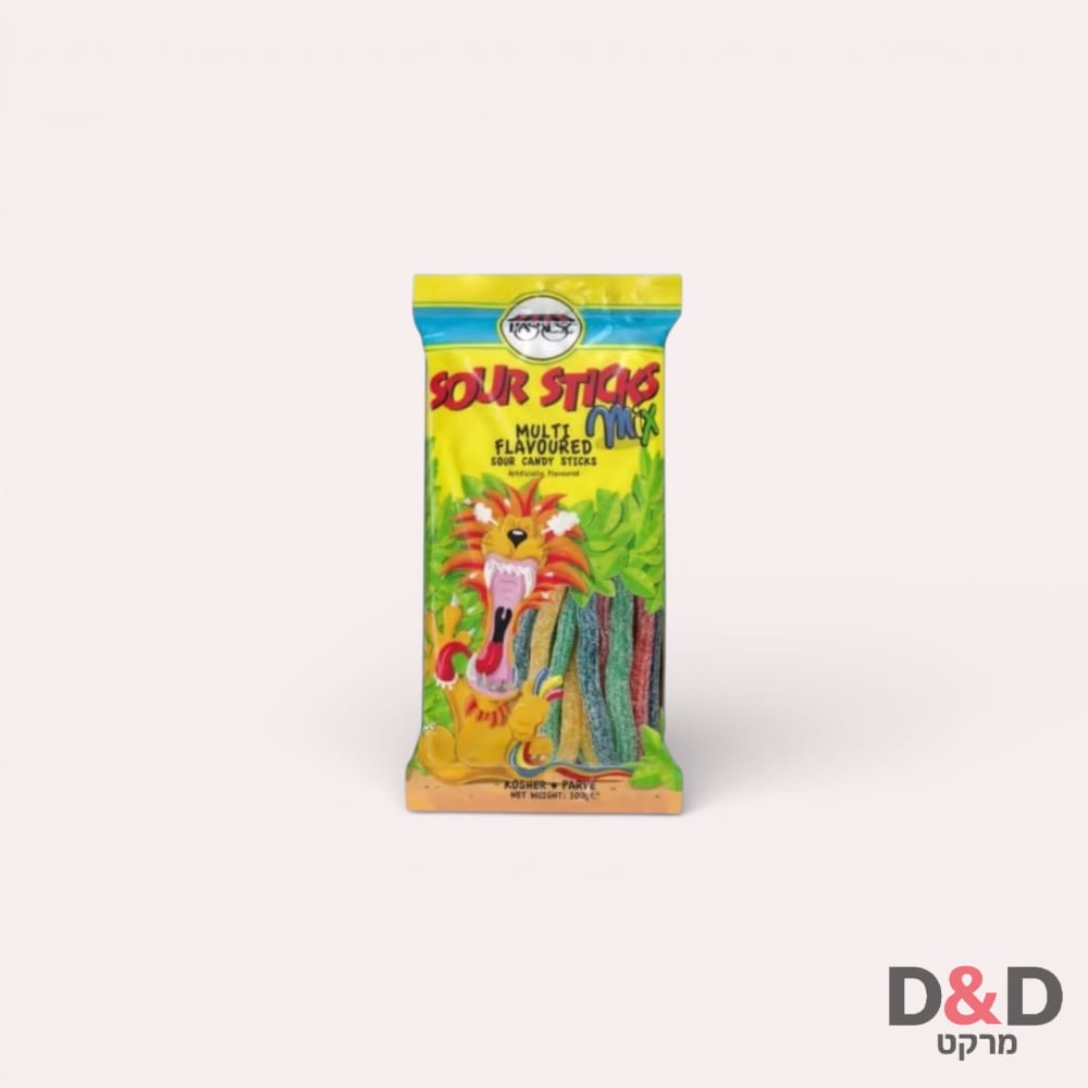 חמצוצים SOUR STICKS מקלות צבעוניים