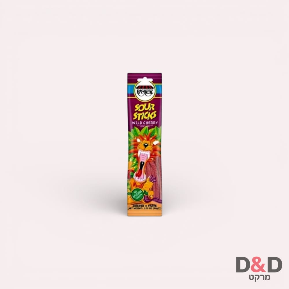 חמצוצים Sour Sticks דובדבן קטן